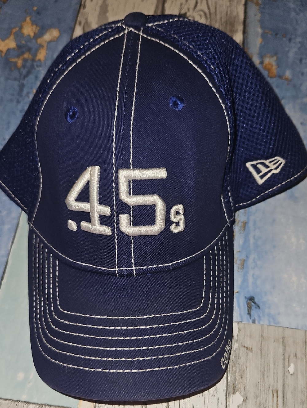 M/L New Era Cooperstown Collection Houston Astros Colt .45s Hat Cap Blue White
